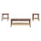 Alaterre Furniture Calais 3 Piece Set, Coffee Table and 2 End Tables ANCA1170R1 - alternate 9